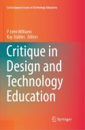 Critique in Design and Technology Education edito da Springer Singapore