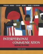 Interpersonal Communication di Susan Beebe, Mark V. Redmond, Steven A. Beebe edito da Pearson Education (us)