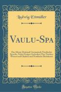 GER-VAULU-SPA di Ludwig Ettmuller edito da FB&C LTD
