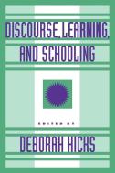 Discourse, Learning, and Schooling edito da Cambridge University Press
