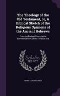 The Theology Of The Old Testament, Or, A Biblical Sketch Of The Religious Opinions Of The Ancient Hebrews di Georg Lorenz Bauer edito da Palala Press