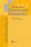 Advances in Finance and Stochastics edito da Springer Berlin Heidelberg