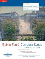 COMPLETE SONGS VOLUME 2 1884 TO 1919 MED di GABRIEL FAUR edito da FABER MUSIC