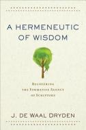 A Hermeneutic of Wisdom di J. de Waal Dryden edito da Baker Publishing Group