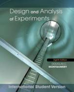 Design and Analysis of Experiments di Douglas C. Montgomery edito da John Wiley & Sons Inc