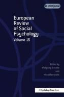 European Review of Social Psychology: Volume 15 edito da Taylor & Francis Ltd