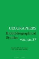Geographers edito da Bloomsbury Publishing (UK)