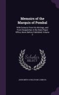 Memoirs Of The Marquis Of Pombal di John Smith Athelstane Carnota edito da Palala Press