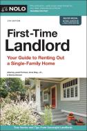 First-Time Landlord: Your Guide to Renting Out a Single-Family Home di Janet Portman, Ilona Bray, Marcia Stewart edito da NOLO PR