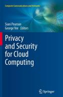 Privacy and Security for Cloud Computing edito da Springer London