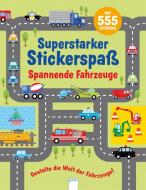 Mein superstarker Stickerspaß. Spannende Fahrzeuge di Susan Mayes edito da Arena Verlag GmbH