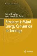 Advances in Wind Energy Conversion Technology edito da Springer Berlin Heidelberg