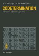 Codetermination edito da Springer Berlin Heidelberg