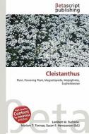 Cleistanthus edito da Betascript Publishing