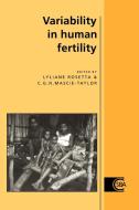 Variability in Human Fertility edito da Cambridge University Press