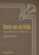Henry Van De Velde di Henry Van De Velde edito da Getty Trust Publications