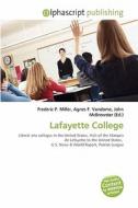 Lafayette College edito da Betascript Publishing