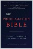 Zondervan, Z: NIV, Proclamation Bible, Hardcover di Zondervan Zondervan edito da Zondervan