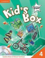 Kid's Box American English Level 4 Workbook With Cd-rom di Caroline Nixon, Michael Tomlinson edito da Cambridge University Press
