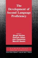 The Development of Second Language Proficiency di Ontario Institute for Studies in Educati edito da CAMBRIDGE