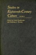 Studies in Eighteenth-Century Culture di Linda Zionkowski edito da Johns Hopkins University Press