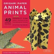 Origami Paper - Animal Prints - 8 1/4" - 49 Sheets edito da Periplus Editions