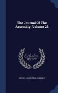 The Journal Of The Assembly; Volume 28 di Nevada Legislature Assembly edito da Sagwan Press