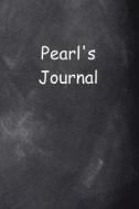 Pearl Personalized Name Journal Custom Name Gift Idea Pearl: (notebook, Diary, Blank Book) di Distinctive Journals edito da Createspace Independent Publishing Platform