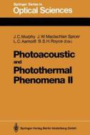 Photoacoustic and Photothermal Phenomena II edito da Springer Berlin Heidelberg