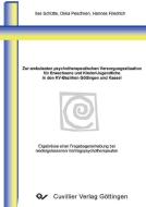 Zur ambulanten Psychotherapeutischen Vorsorgungssituation di Otta Peschken, Ilse Schütte, Hannes Friedrich edito da Cuvillier Verlag