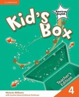 Kid's Box American English Level 4 Teacher's Edition di Melanie Williams edito da Cambridge University Press