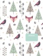 Notebook: Whimsical Forest Animals Cover Design - Taking Notes for School, College, Work, Business Notes, Personal Journ di Playful Paperie edito da INDEPENDENTLY PUBLISHED