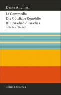La Commedia / Die Göttliche Komödie di Dante Alighieri edito da Reclam Philipp Jun.