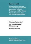 Zur Geschichte der Milzforschung di F. Tischendorf edito da Springer Berlin Heidelberg