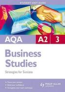 AQA A2 Business Studies di Malcolm Surridge edito da Hodder Education