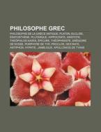 Philosophe Grec: Georges De Tr Bizonde, di Livres Groupe edito da Books LLC, Wiki Series