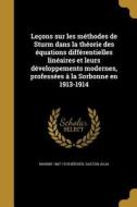 FRE-LECONS SUR LES METHODES DE di Maxime 1867-1918 Bocher, Gaston Julia edito da WENTWORTH PR