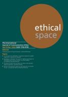 Ethical Space Vol. 19 Issue 1 edito da Arima Publishing