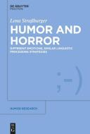 Humor and Horror di Lena Straßburger edito da De Gruyter