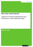 Analysis Of Overhead Distribution Lines Performance Under Lightning Surges di Marco Saran, Manuel Martinez edito da Grin Publishing