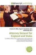 Attorney General For England And Wales edito da Vdm Publishing House