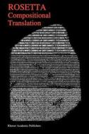 Compositional Translation di M. T. Rosetta edito da Springer Netherlands