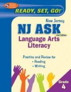 New Jersey NJ Ask Language Arts Literacy, Grade 4 edito da Research & Education Association