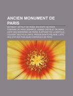 Ancien Monument De Paris: Grand Ch Telet di Livres Groupe edito da Books LLC, Wiki Series
