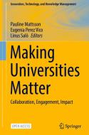 Making Universities Matter edito da Springer Nature Switzerland