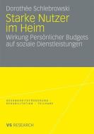 Starke Nutzer im Heim di Dorothee Schlebrowski edito da VS Verlag für Sozialwissenschaften