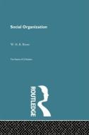 Social Organization di W. J. Perry edito da Routledge