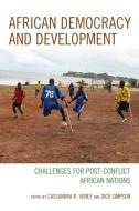 African Democracy and Development edito da Rowman and Littlefield