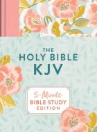 The Holy Bible Kjv: 5-Minute Bible Study Edition (Summertime Florals) di Compiled By Barbour Staff edito da BARBOUR PUBL INC
