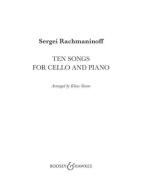 Ten Songs For Cello And Piano edito da Boosey & Hawkes Music Publishers Ltd